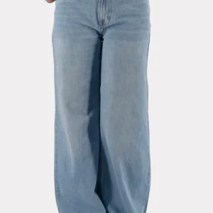 City wide leg jeans - blauw