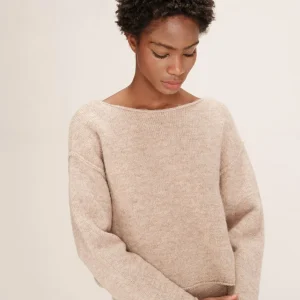 Grace & Mila Tamino trui wol beige