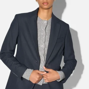 Janice Blazer Jeremy Check Blue