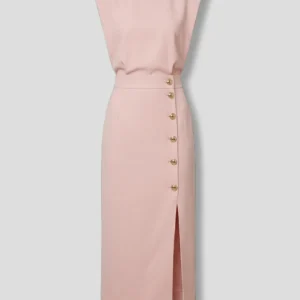 Miss | Jurk Dames Midi Casual Elegant - Polyester